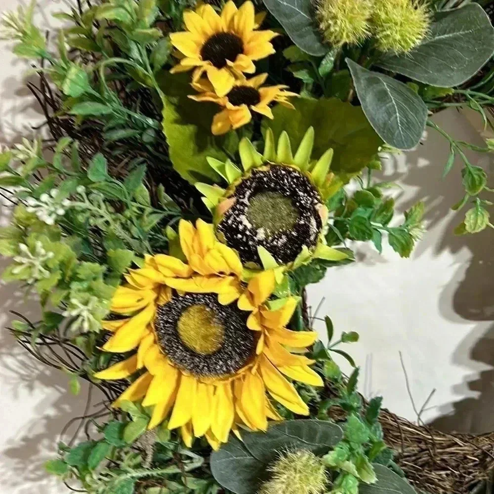 Ashland sunflower wreath